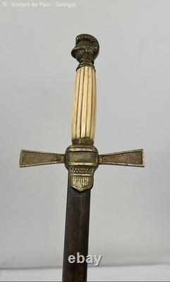 US Military Civil War Era Non-Commissioned Officer's MILITIA Sword Look Read VGC