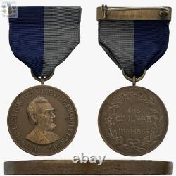 U. S. Army CIVIL War Campaign Medal Wrap Brooch George W. Studley/davison Of Penn