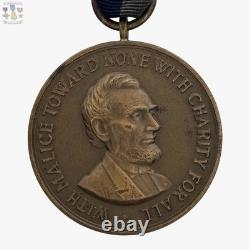 U. S. Army CIVIL War Campaign Medal Wrap Brooch George W. Studley/davison Of Penn