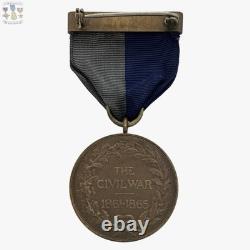 U. S. Army CIVIL War Campaign Medal Wrap Brooch George W. Studley/davison Of Penn