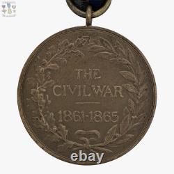 U. S. Army CIVIL War Campaign Medal Wrap Brooch George W. Studley/davison Of Penn