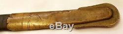 U. S. CIVIL War Officer Presentation Calvary Sword And Scabbard Blade Etching