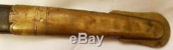 U. S. CIVIL War Officer Presentation Calvary Sword And Scabbard Blade Etching