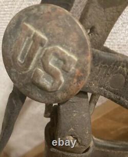 U. S. Cavalry Civil War Horse Mule Blinders Bridle US Emblems