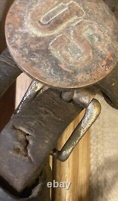 U. S. Cavalry Civil War Horse Mule Blinders Bridle US Emblems