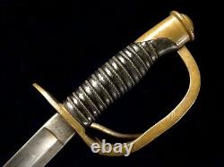 U. S Civil War Cavalry Sword Model 1860 Dated 1864 by Emerson and Silver
