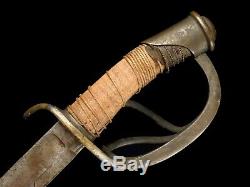 U. S. Civil War Cavalry Sword Saber Model 1840 Wrist Breaker Maked R&C