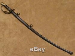 U. S. Civil War Cavalry Sword Saber Model 1860 by Ames Dated 1864