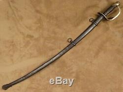 U. S. Civil War Cavalry Sword Saber Model 1860 by Ames Dated 1864