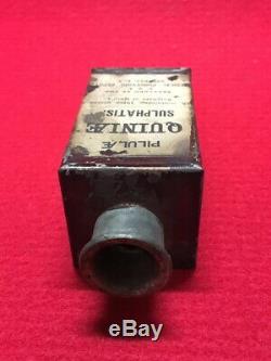 U. S. Civil War era Medal Quinine Tin Bottle