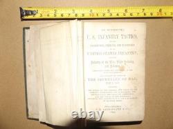 U. S. Infantry tactics, 1861, Lippincott, Co. Philadelphia, 1863, Original U. S. Infantry tactics, 1861, Lippincott, Co. Philadelphia, 1863, Original