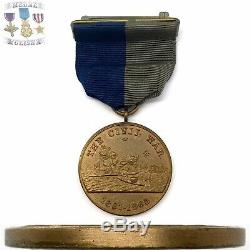 U. S. Marine Corps CIVIL War Campaign Medal Wrap Brooch 1943 U. S. Mint Contract