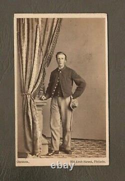 Unidentified Civil War Soldier CDV W. L. Germon's, Philadelphia