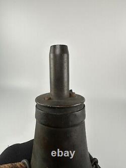 United States NAVY Powder Flask Nathan Peabody Ames, Dated 1843 U. S. N. Anchors