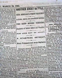 Uriah P. Levy 1st Jewish U. S. Navy Commodore Death Jews 1862 Civil War Newspaper