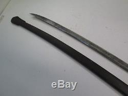 Us CIVIL War Cavalry Sword With Scabbard Dated 1865 Ames Makers Mark Clean #w91