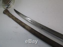 Us CIVIL War Cavalry Sword With Scabbard Maker Mark Mansfield & Lamb Dated 1864