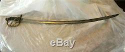 Us CIVIL War Enlisted Cavalry Sword Sabre M 1840 P. S. Justice