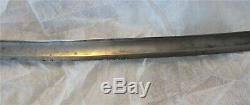 Us CIVIL War Enlisted Cavalry Sword Sabre M 1840 P. S. Justice