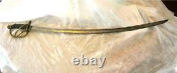 Us CIVIL War Heavy Cavalry Sword Sabre M 1840 P. S. Justice