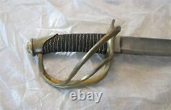 Us CIVIL War Heavy Cavalry Sword Sabre M 1840 P. S. Justice