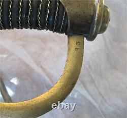 Us CIVIL War Heavy Cavalry Sword Sabre M 1840 P. S. Justice