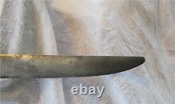 Us CIVIL War Heavy Cavalry Sword Sabre M 1840 P. S. Justice