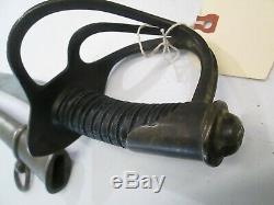 Us CIVIL War Heavy Cavalry Sword With Scabbard S&k Makers Mark Clean #c54