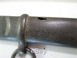 Us CIVIL War Model 1860 Cavalry Sword Wi Scabbard Dated 1864 Ames Makers #p115