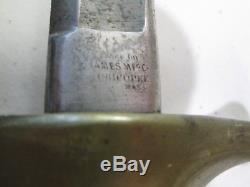 Us CIVIL War Musicians Sword With Part Scabbard Makers Marked Ames Dated 1863