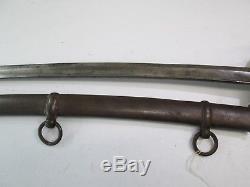 Us CIVIL War Period German Import Cavalry Sword With Scabbard #m79