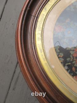 VERY Rare Fancy H-U-G-E, Classic Antique Antebellum Walnut Frame, c1840-50, GIFT