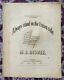 Very Rare 1863 CIVIL War Sheet Music! Always Stand On The Union Side M C Bisbee