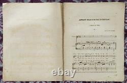 Very Rare 1863 CIVIL War Sheet Music! Always Stand On The Union Side M C Bisbee