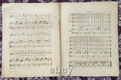 Very Rare 1863 CIVIL War Sheet Music! Always Stand On The Union Side M C Bisbee