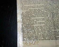 Very Rare CONFEDERATE Houston TX Texas with Civil War ENDING Close 1865 Newspaper