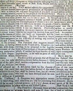 Very Rare HENDERSON KY Kentucky Unbiased Civil War Leanings Grant 1862 Newspaper