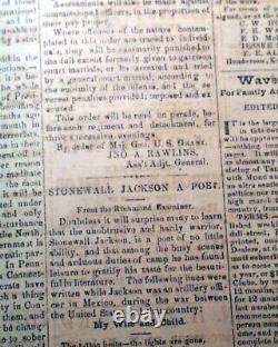 Very Rare HENDERSON KY Kentucky Unbiased Civil War Leanings Grant 1862 Newspaper