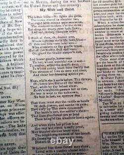 Very Rare HENDERSON KY Kentucky Unbiased Civil War Leanings Grant 1862 Newspaper
