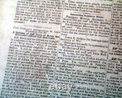 Very Rare HENDERSON KY Kentucky Unbiased Civil War Leanings Grant 1862 Newspaper