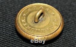 Very Rare Original Civil War Confederate Script E Engineer Button