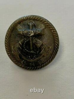 Very Sharp Non Dug Confederate Navy Civil War Coat Button 35mm Firmin & Sons