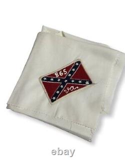 Vintage 1930s Historical Confederate 865 Va. Patch RARE Educational Artifact
