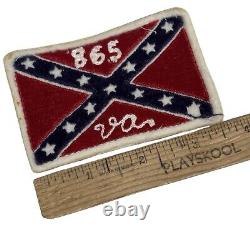 Vintage 1930s Historical Confederate 865 Va. Patch RARE Educational Artifact
