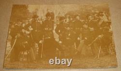 Vintage Civil War Soldiers Officers rare picture