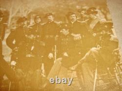 Vintage Civil War Soldiers Officers rare picture