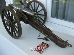 Vintage Jukar From Spain CIVIL War 70 Caliber Black Powder Cannon. Rare