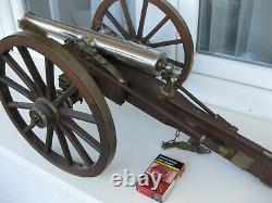 Vintage Jukar From Spain CIVIL War 70 Caliber Black Powder Cannon. Rare