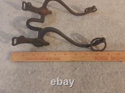 Vintage United States Army Calvary Civil War era Soldier Horse Bridle Bit Iron