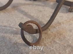 Vintage United States Army Calvary Civil War era Soldier Horse Bridle Bit Iron
